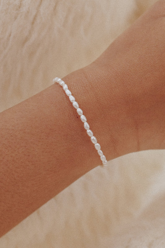 Mini Rice Pearl Bracelet