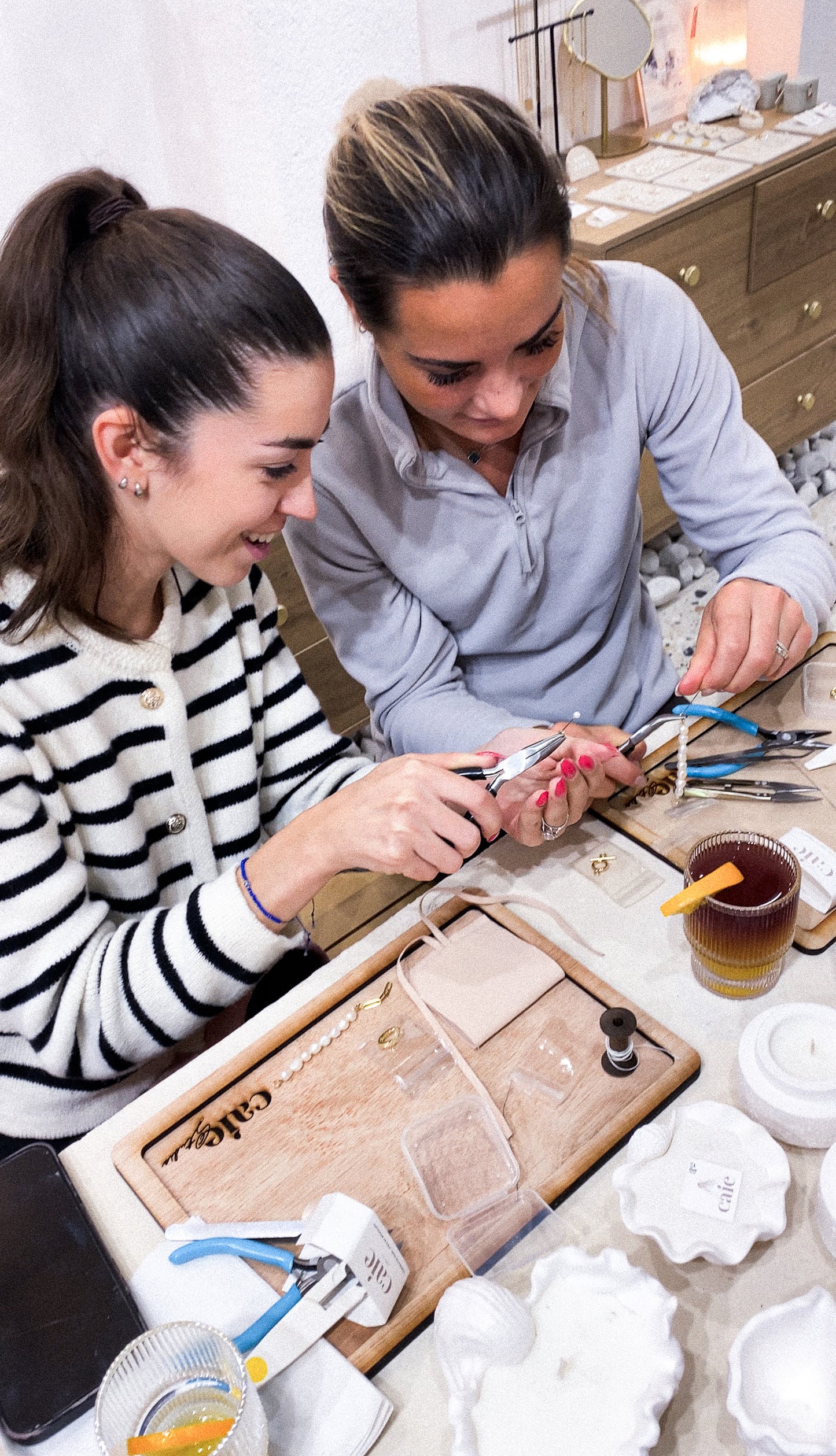 Freshwater Pearl Earrings Workshop